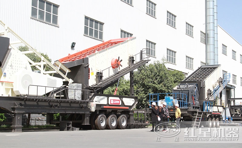 意向用戶來廠參觀移動(dòng)破碎制沙一體機(jī)